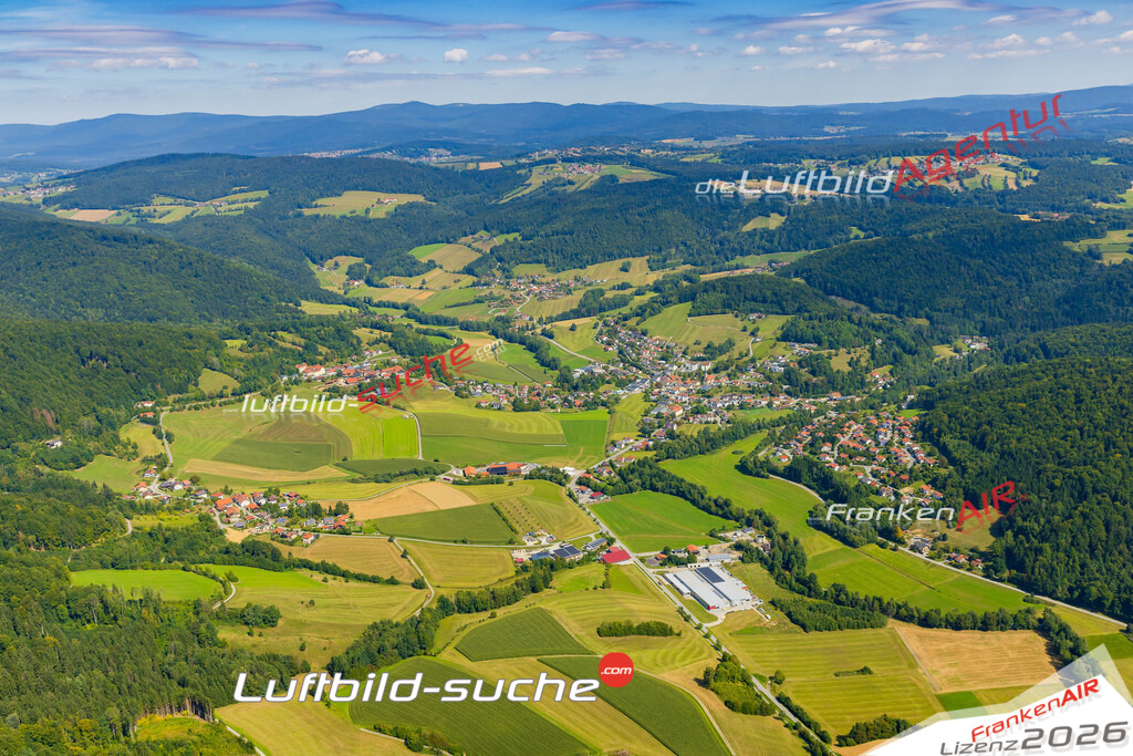 Geschenkidee Eckersreuth bei Ringelai -Die Luftbildaufnahme wurde 2025 vom UL-Flugzeug heraus erstellt ( keine Drohne ) - Hochauflösende Luftaufnahme -Nicht vergleichbar mit Google Maps oder Satelittenbilder- Die Geschenkidee !Mit Lizenz und Bildrechte bestellbar