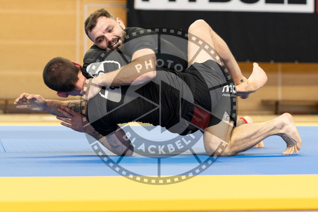 20240316PBB0191 | Athletes compete during the ADCC Eastern European Open grappling Competition in Poznan, Poland, on March 16, 2024.