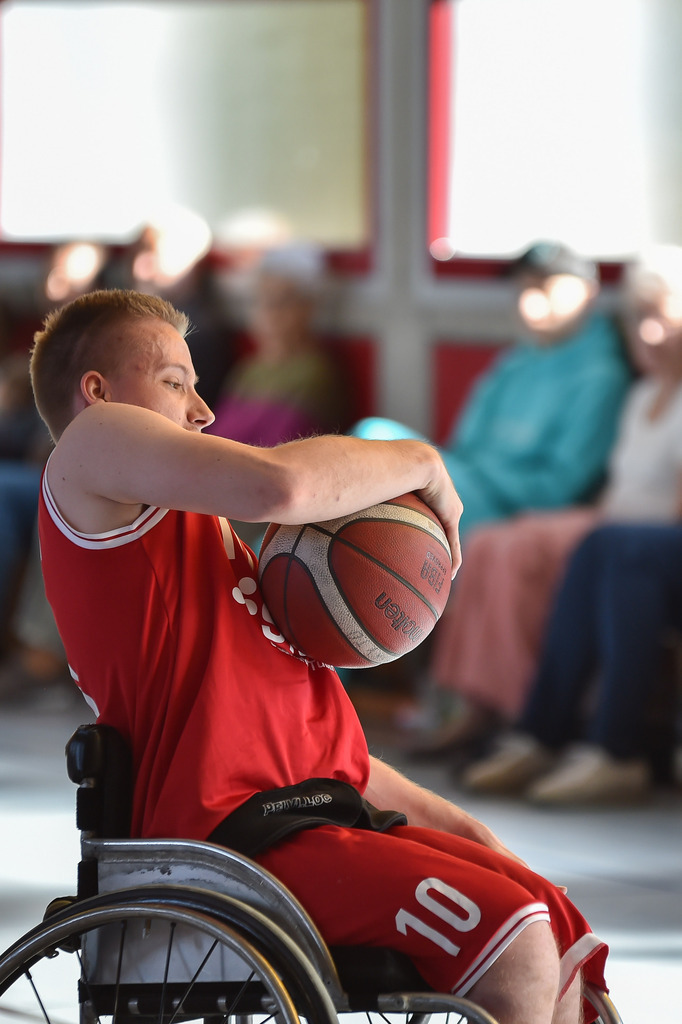 2024-10-26-0669 | RSKV Tuebingen vs. Hannover United 2, Rollstuhlbasketball, 2. Bundesliga Sued, 3. Spieltag, Saison 2024/2025, 26.10.2024, Foto: Ralph Kunze - Realisiert mit Pictrs.com