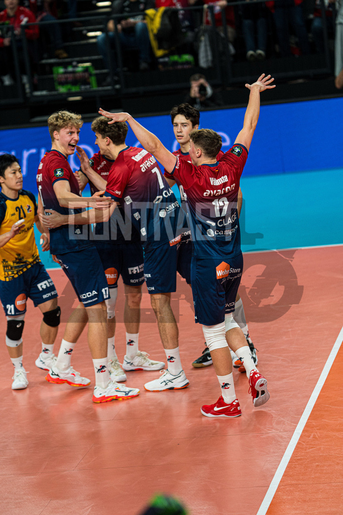 Volleyball I Herren I Saison 2025/2026 I CEV Champions League I CLVM69 I SVG Lüneburg - Sporting CP Lisboa | CONTRAST ZERØ MEDIA - Realisiert mit Pictrs.com