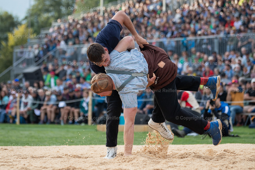 Schwingen -  Eidgenössisches Jubiläums-Schwingfest 2024 2024 | Appenzell, 8.9.24, Schwingen - Eidgenössisches Jubiläums-Schwingfest 2024.