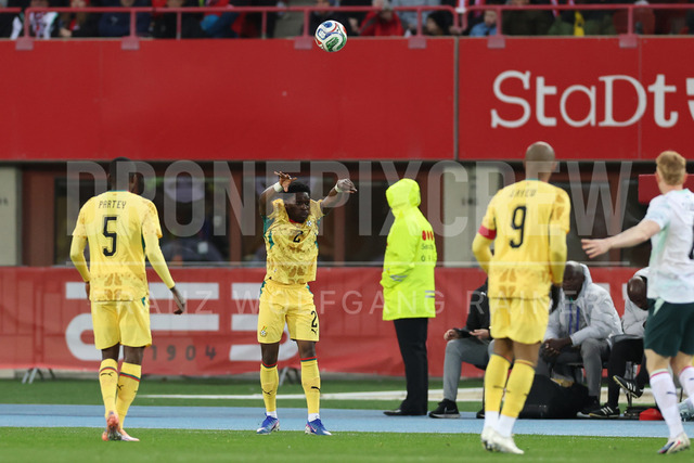 Austria vs Ghana – International Football Match    | VIENNA, AUSTRIA, 27.MAR.26 - SOCCER - OEFB international test match, Austria vs Ghana. The image shows Derrick Koehn (Ghana).