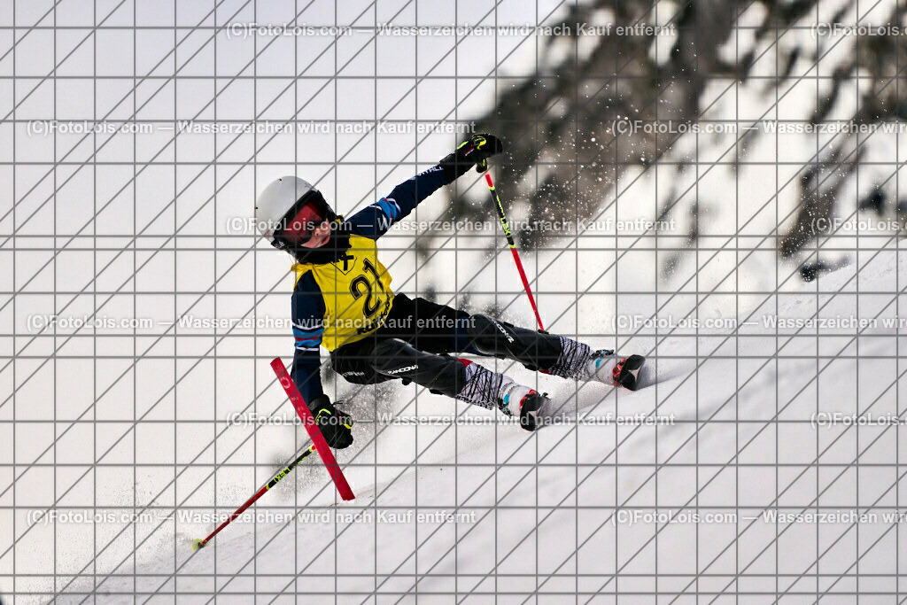 ALP7859_NOe-Kinder-LM_SL-I_Hochkar_Jagersberger Emilia | (C)FotoLois.com, Alois Spandl. NÖ Kinder-Landesmeisterschaft, SLALOM im Draxlerloch am Hochkar, erster Lauf, So 18. Februar 2024.