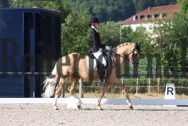 Bad Boll_2023_Prfg.Nr.04_Pony-Dressur_Kl.A_Anna-Maria Locher_Golden Prince WE (13) | Alle Fotos der Reiterjournal Fotografin Doris Matthaes im Reiterjournal Online-Fotoshop. - Realisiert mit Pictrs.com