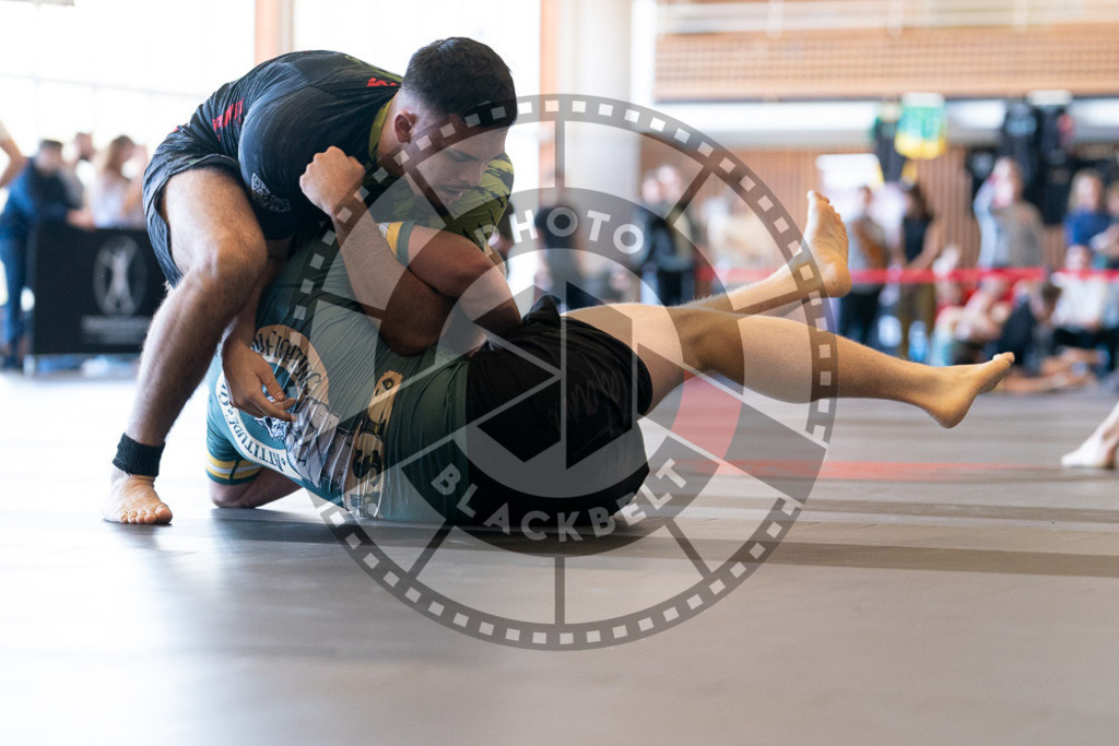 20250329PBB0725 | Fighters compete during the International Luta Livre (ILLCS) Germany IX Spring 2025 Competition spring on March 29, 2025 in Hannover, Germany.© Chiara Dazi