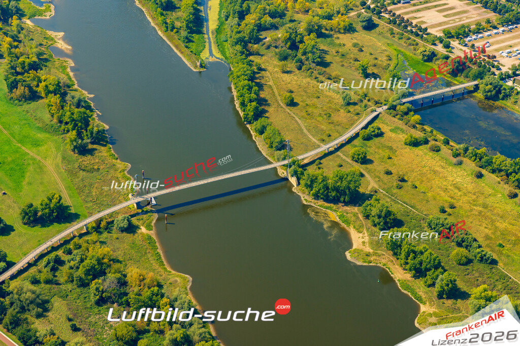 Herrenkrugsteg Magdeburg Bild- Das Luftbild wurde 2025 vom UL-Flugzeug heraus erstellt ( keine Drohne bzw. Drohnenaufnahme ) - Hochauflösende Luftaufnahme -Nicht vergleichbar mit Google Maps oder Satelittenbilder- Die Geschenkidee !Mit Lizenz und Bildrechte bestellbar - CC
