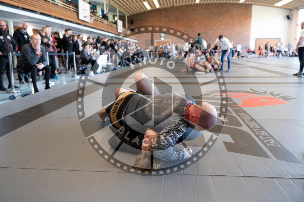 20240309PBB4389 | Fighters compete during the International Luta Livre (ILLCS) Spring Championship in Hannover, Germany, on March 9, 2024.