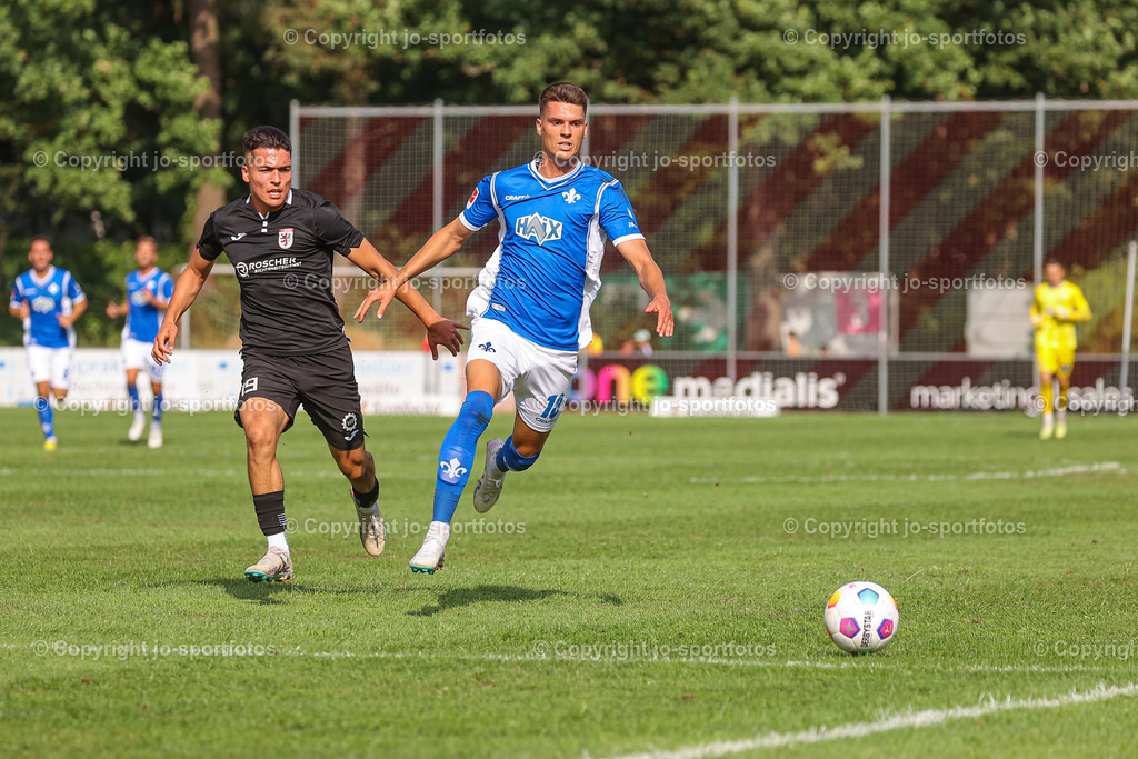Giessen_Darmstadt (355) | 16.07.2023; Testspiel; Waldstadion Gießen; FC Gießen - SV Darmstadt 98; Ergebnis: 2:0 (0:0)