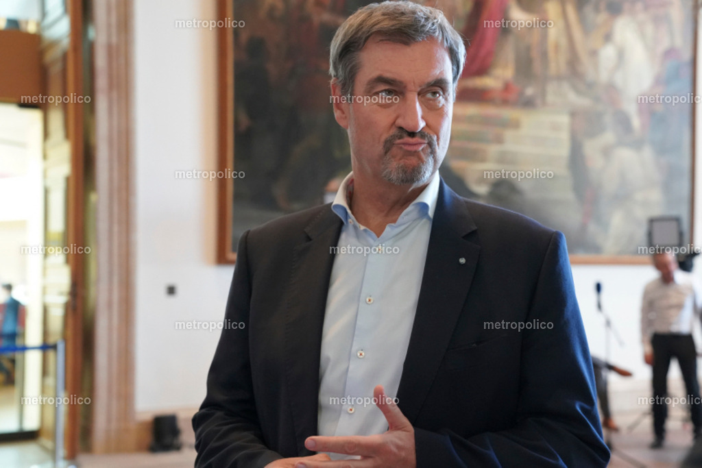 Markus Söder im Steinernen Saal (Bayerischer Landtag) (13) | Metropolico