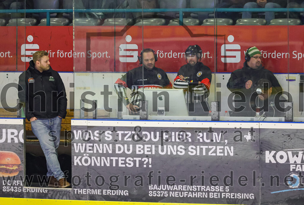 2026-01-23_117_TSV_Erding_gegen_SC_Riessersee | Erding, Deutschland, 23.01.2026:Eishockey, Oberliga Süd 2025 / 2026, 40. Spieltag, TSV Erding gegen SC Riessersee, Endergebnis: 6:5 n.V.Foto: Christian Riedel / fotografie-riedel.net