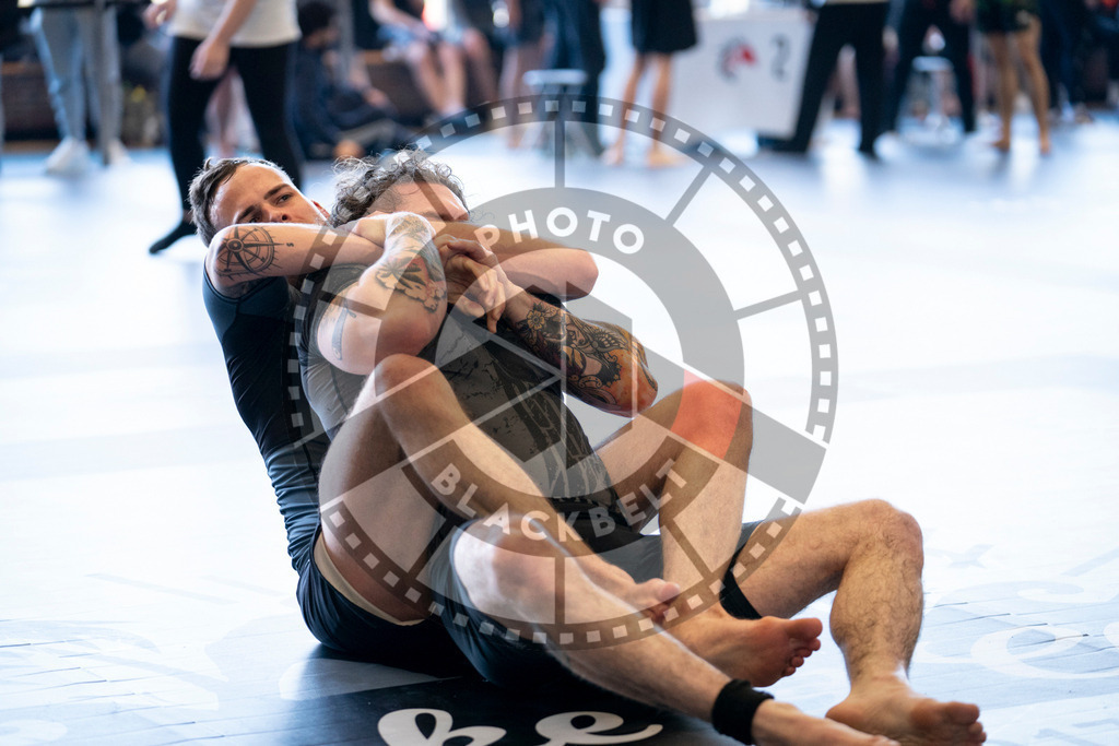 20240309PBB5234 | Fighters compete during the International Luta Livre (ILLCS) Spring Championship in Hannover, Germany, on March 9, 2024.