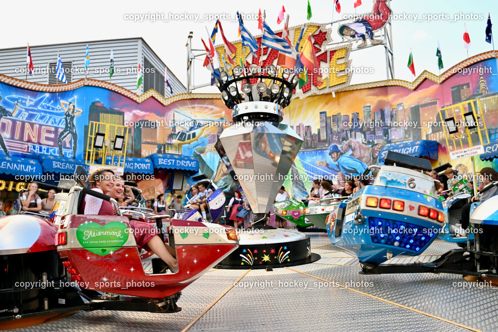 78. Villacher Kirchtag Mittwoch 2.8.2023 | Vergnügungspark, Fahrgeschäft, Break Dance 