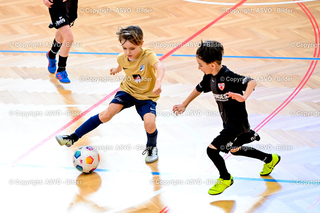 ASVÖ_ Fussballturnier SV Gallneukirchen_ 09.02.2025-133 | 09.02.2025, Gallneukirchen, AUT, ASVÖ, Fussball Nachwuchs Hallenturnier 2025, SV Gallneukirchen im Bild Teilnehmer U 9©Harald Dostal / fodo.media - Realisiert mit Pictrs.com