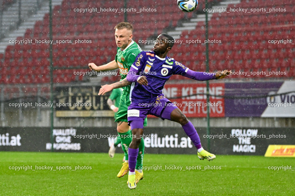 Austria Klagenfurt vs. SK Rapid 10.3.2024 | #22 Isak Jansson, #2 Solomon Bonnah