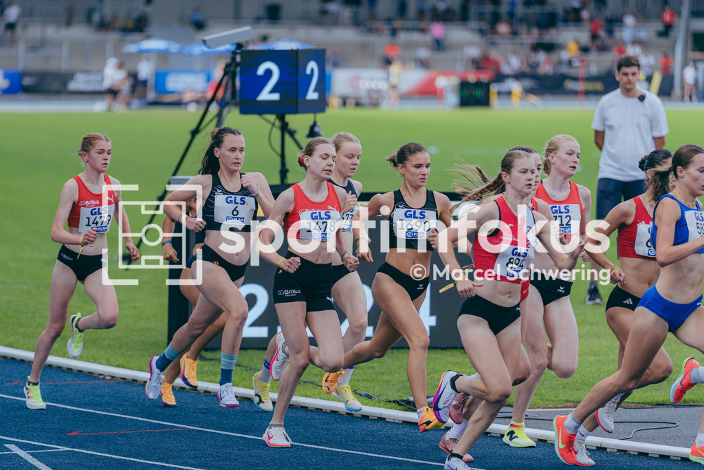 DM U23 U18 Bochum 2026 | Leni Burk (SSV Ulm 1846), Startnummer 1690 Deutsche Meisterschaften der U18 &amp; U23 2026, Lohrheidestadion Bochum-Wattenscheid, 04.07.2026 Foto: Marcel Schwering / sportimfokus - Realisiert mit Pictrs.com