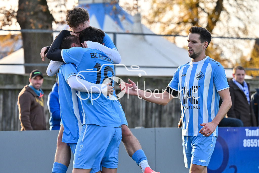 BC Aichach - BC Adelzhausen | Jubel nach 1-1