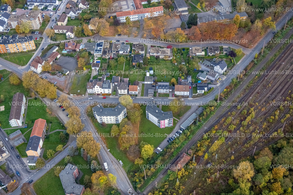 Hamm221011981 | Luftbild, Wohnsiedlung Oberonstraße und Titaniastraße, Pelkum, Hamm, Ruhrgebiet, Nordrhein-Westfalen, Deutschland