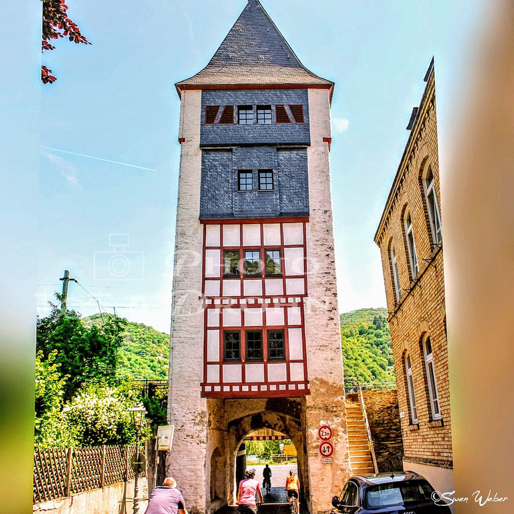 Bacharach-17 | Ener der Stadttürme in BAcharach am Rhein - Realisiert mit Pictrs.com