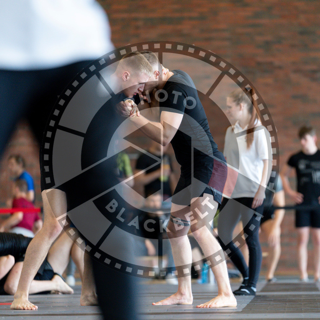 20240608PBB02469 | Fighters compete during the ILLCS VII summer edition luta livre competition in Hannover, Germany, on June 8, 2024.