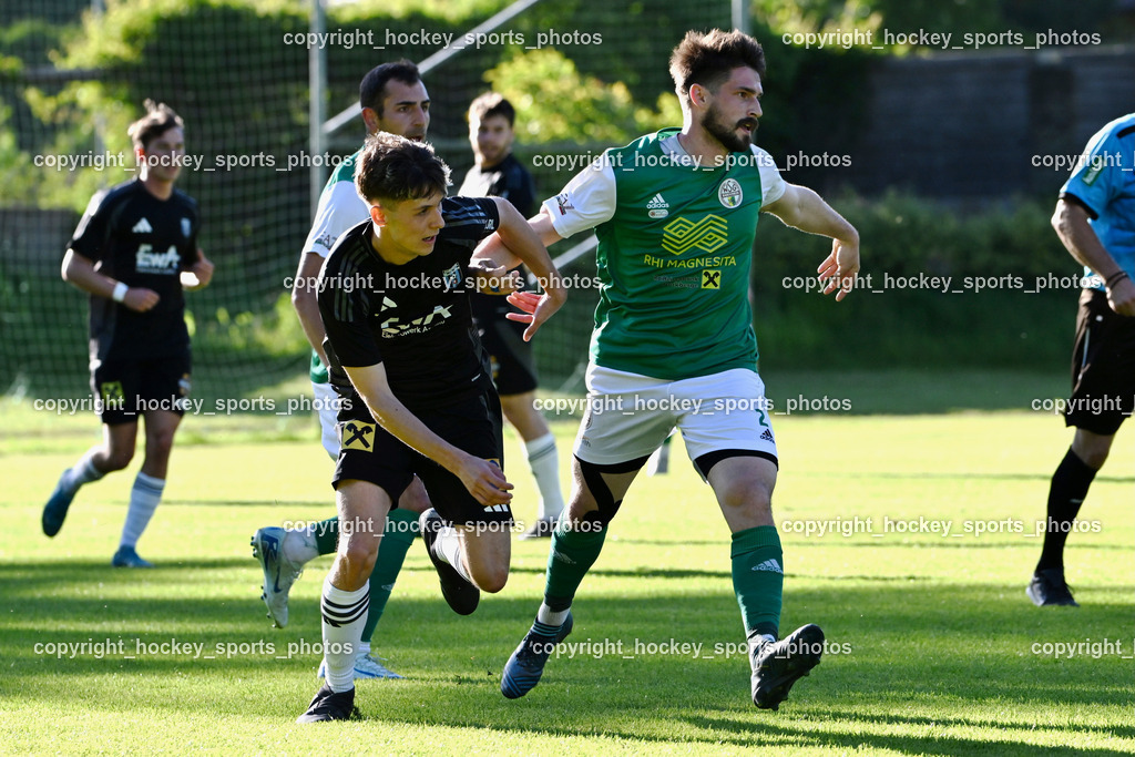 WSG Radenthein vs. URC Thal Assling | #44 Matteo Kraler URC Thal Assling, #2 Alexander Rauter WSG Radenthein, WSG Radenthein vs. URC Thal Assling, WSG Radenthein vs. URC Thal Assling am 30.05.2025 in Radenthein (Sportplatz Radenthein), Austria, (Photo by Bernd Stefan)