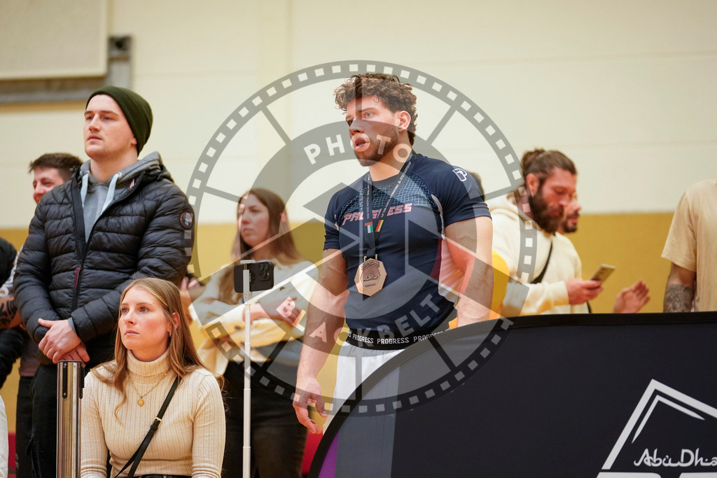 20240203PBB09956 | Fighters compete during the Brazilian Jiu-Jitsu Championship of the AJP Tour in Maintal by Frankfurt am Main, Germany, on February 2, 2024.
