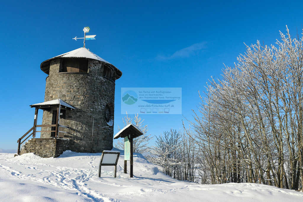Frankenwarte Winter | Impressionen rund um Hochfranken - Frankenwald - Fichtelgebirge - Realisiert mit Pictrs.com