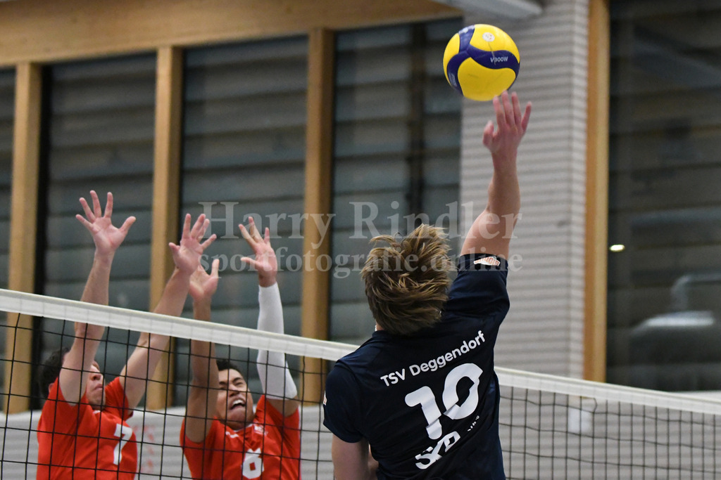 TSV 1861 Deggendorf : MTV München II | Nicolas Schmidt (TSV Deggendorf Volleyball  #10) - Realisiert mit Pictrs.com