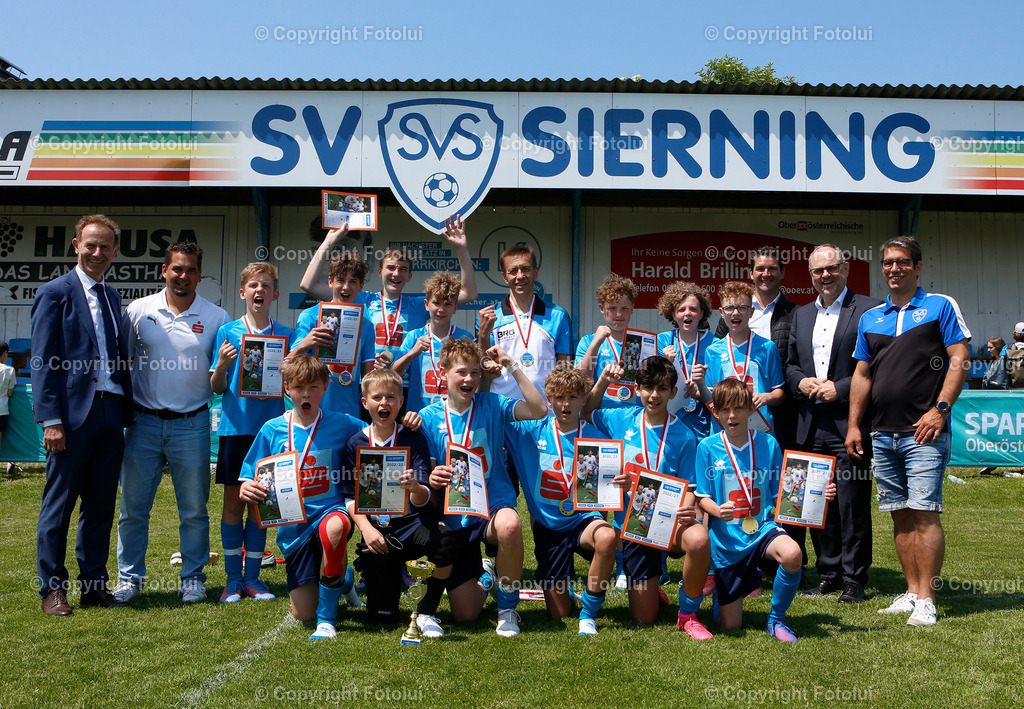SCHUELERLIGA SPARKASSEOÖ2023_03 | SCHUELERLIGA SPARKASSE OÖ FINALE 2023 IM BILD :DIE SIEGREICHE MANNSCHAFT VONM BRG ROHRBACH FOTO:FOTOLUIS7PARKASSE 