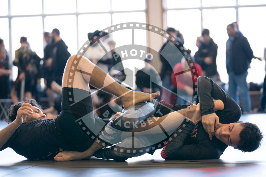 20240309PBB4724 | Fighters compete during the International Luta Livre (ILLCS) Spring Championship in Hannover, Germany, on March 9, 2024.