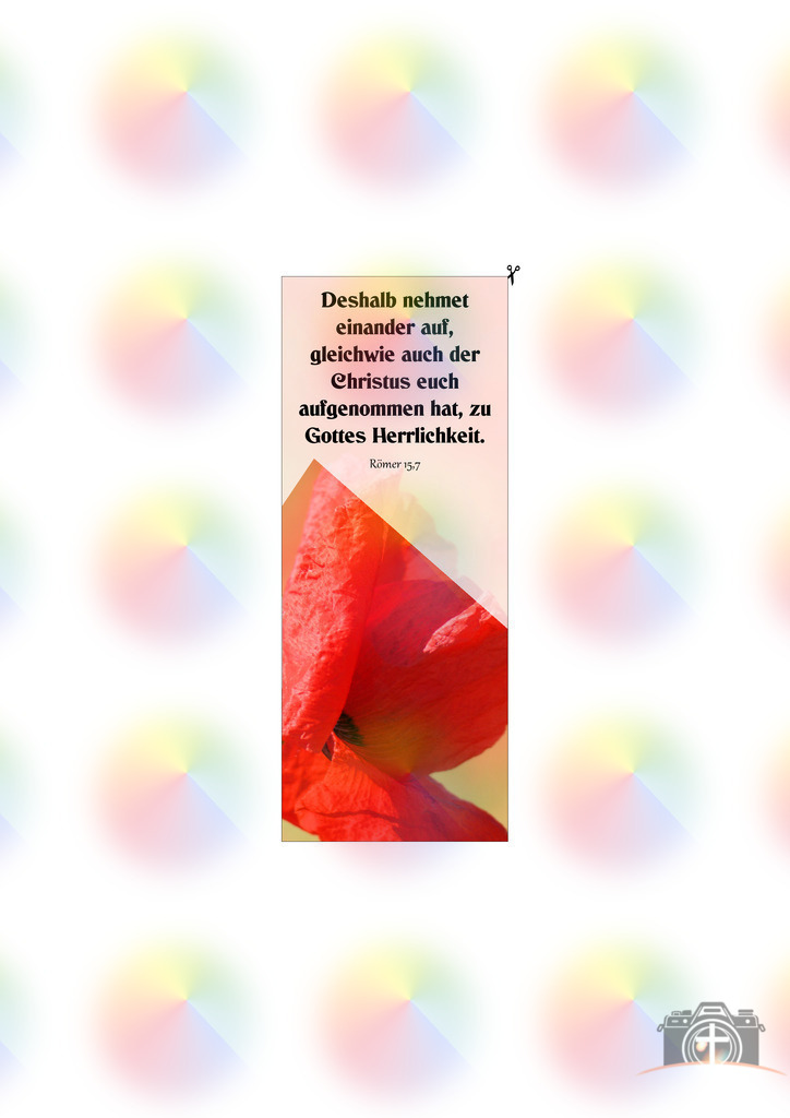 Lesezeichen BW-Mohn-0001 mit Bibelvers DIN A4 | Entdecken Sie eine vielfältige Auswahl individueller Fotos zum Kauf auf picturalux.de. Finden Sie hochwertige Bilder für Ihre Projekte, die Ihre Botschaft perfekt unterstreichen. Stöbern Sie jetzt und verleihen Sie Ihren Inhalten das gewisse Etwas! - Realisiert mit Pictrs.com