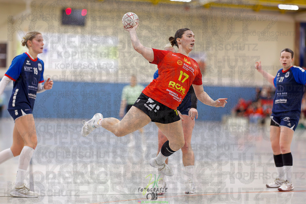 Frauen Regionalliga (HHV); HSG Wettenberg - TV Hüttenberg | Frauen Regionalliga (HHV); HSG Wettenberg - TV Hüttenberg am 06.12.2025 in Launsbach (Wettenberg) (Halle GS Launsbach (Wettenberg))Photo © 2025 - Jörg Heinrich - Realisiert mit Pictrs.com