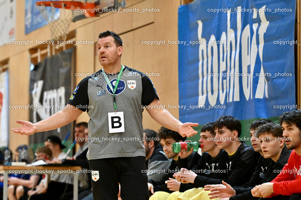 SC Ferlach vs. FÖRTHOF UHK KREMS | Headcoach  UHK KREMS THAQI Ibish, SC Ferlach vs. FÖRTHOF UHK KREMS, SC Ferlach vs. FÖRTHOF UHK KREMS am 08.02.2025 in Ferlach (Ballspielhalle Ferlach), Austria, (Photo by Bernd Stefan)
