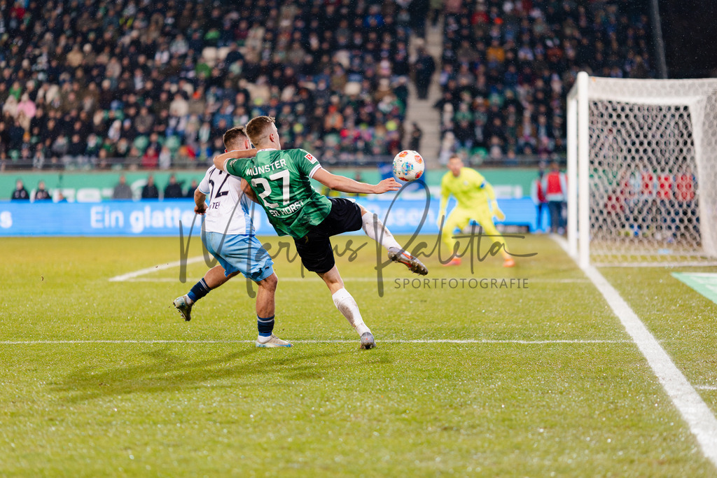2. Bundesliga, Saison 2025/26, 21. Spieltag: SC Preußen Münster - VfL Bochum | Münster, 06.02.2026: 2. Bundesliga, 21. Spieltag, SC Preußen Münster gegen VfL Bochum im LVM-Preußenstadion in Münster. Foto: sportfotografie.ms | Markus Paletta - Realisiert mit Pictrs.com