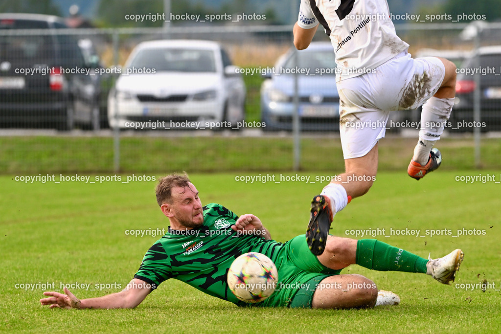 SC Landskron vs. Rapid Lienz | #18 Alexander Reichmann SC Landskron, SC Landskron vs. Rapid Lienz, SC Landskron vs. Rapid Lienz am 22.09.2024 in Villach (Sportanlage Landskron), Austria, (Photo by Bernd Stefan)