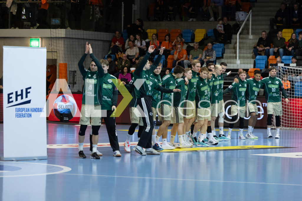 Handball I Herren I Saison 2025-2026 I EHF EUROPEAN LEAGUE 2025/26 | Men I Main Round I 2. Spieltag I Kadetten Schaffhausen - TSV Hannover-Burgdorf I 24.02.2026 | Hannover vor dem Spiel - Realisiert mit Pictrs.com
