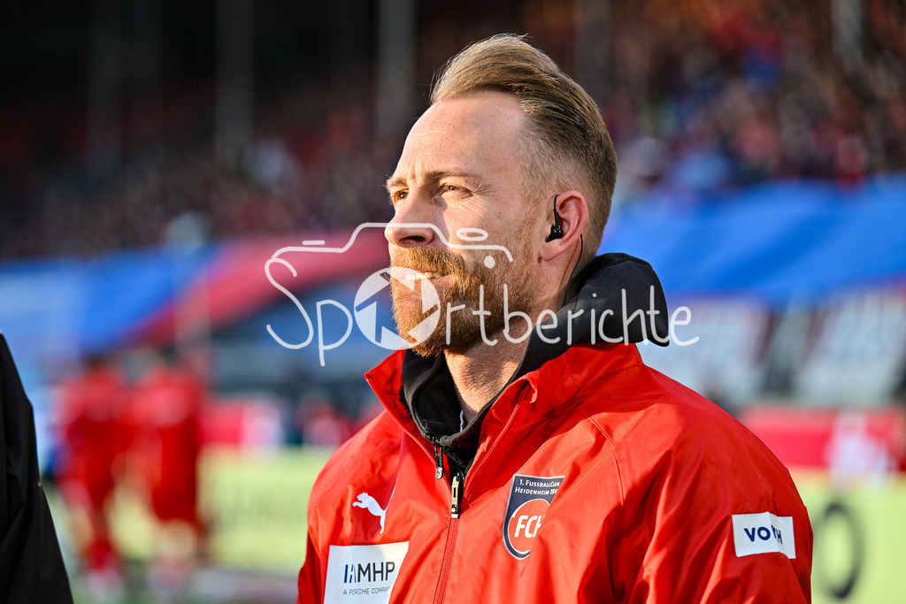 1. FC Heidenheim - SV Elversberg 07 | im Bild MARC SCHNATTERER / Einzelfoto / Freisteller / Relegation Bundesliga: 1. FC Heidenheim - SV Elversberg 07, Voith-Arena am 22.05.2025 / DFL REGULATIONS PROHIBIT ANY USE OF PHOTOGRAPHS AS IMAGE SEQUENCES AND/OR QUASI-VIDEO
