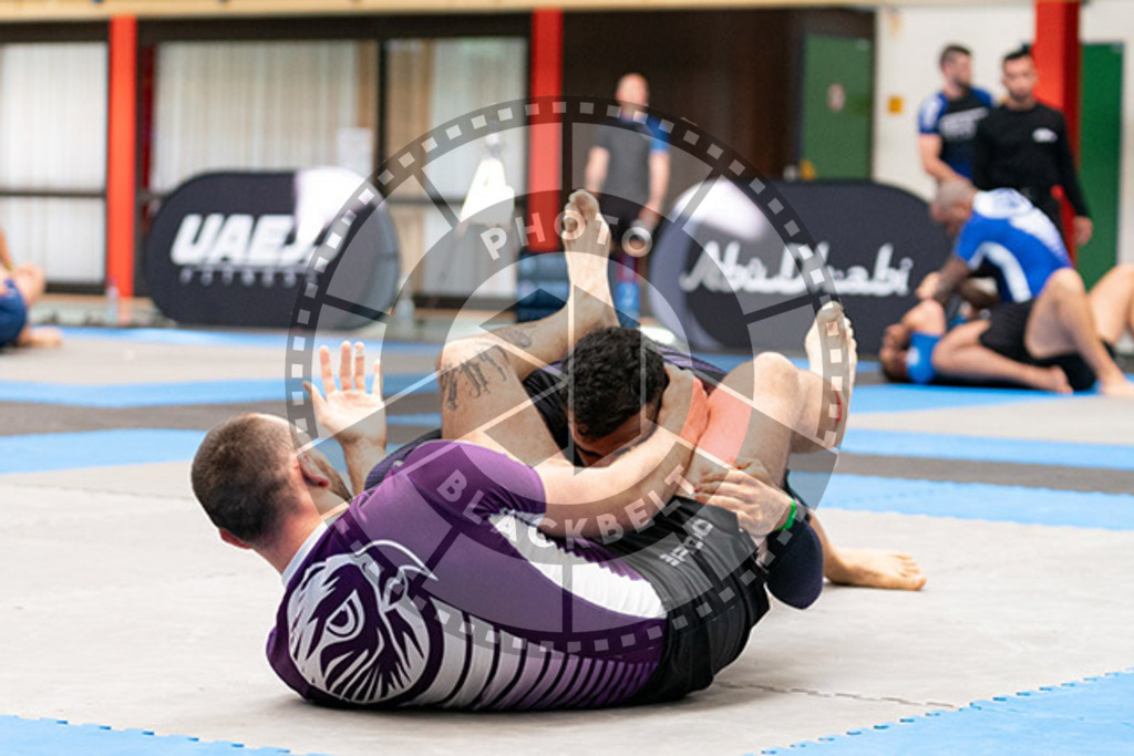 20230826PBB54124 | Fighters compete during the AJP INTLPRO BJJ and grappling competition in Hamburg, Germany, on August 26 2023.