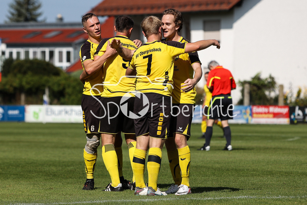 BC Aichach II - SV Obergriesbach | Jubel nach 0-2