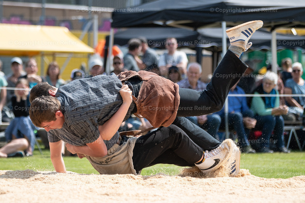 Schwingen -  Herisauer Buebeschwinget 2023 | Herisau Ebnet, 27.5.23, Schwingen - Herisauer Buebeschwinget.
