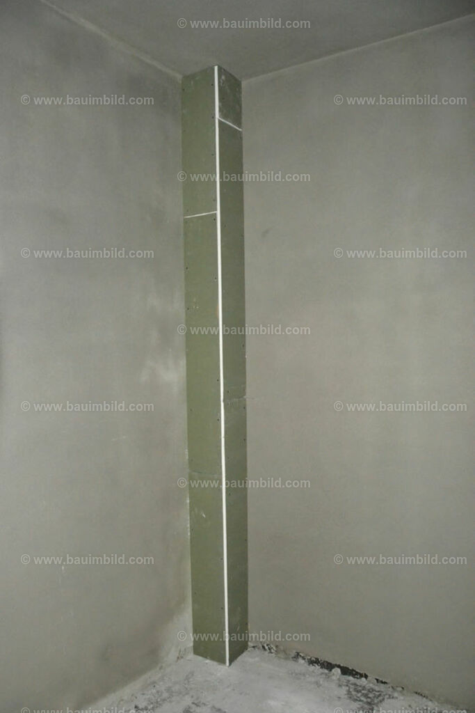 bib-lg18-putzarbeiten-0182 | Nach LV-Leistungsgruppen sortierte Detailfotos über den Bau eines Hauses. Alle Hausbau-Bilder direkt vom Urheber und Autor der Website Haus-Selber-Bauen.com