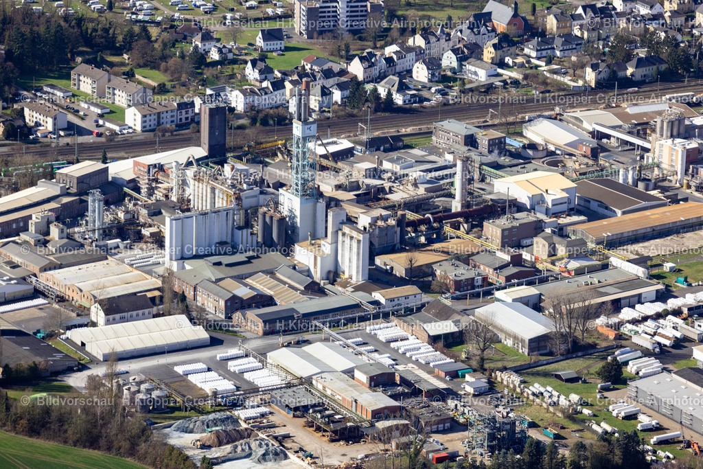 Luftbilder Bad Hönnigen-0077 | Luftbildfotografie Solvay-Werk in Bad Hönningen im Bundesland Rheinland-Pfalz, Deutschland - Realisiert mit Pictrs.com