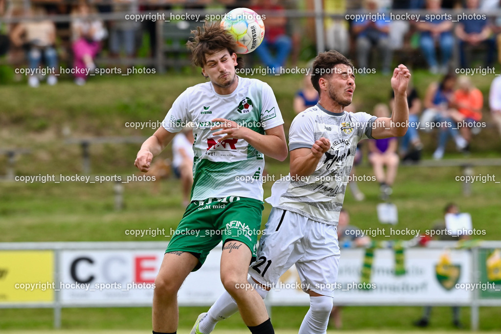 ASKÖ Köttmannsdorf vs. SV Feldkirchen 2.6.2023 | #18 Adriano Bilandzija, #21 Adrian Stroj