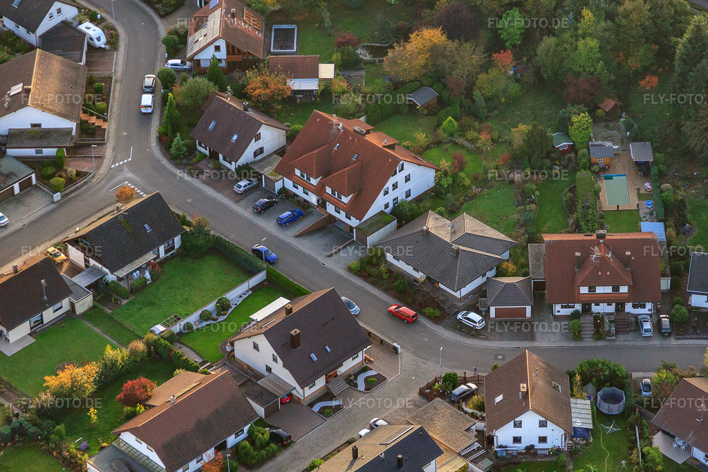 Luftbild: Südring x Pfarrer-Löser-Straße in Rülzheim im Bundesland Rheinland-Pfalz in Deutschland. Foto: IMG_60289.jpg vom 22.10.2013 durch Werner Riehm/FLY-FOTO.de