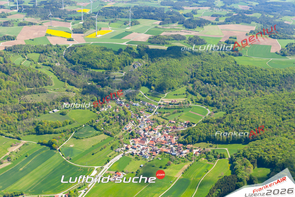 Die Luftbildaufnahme Tiefenellern -  wurde 2019 mittels Flugzeug (keine Drohne) erstellt. Perfekte Schärfe und Druck- Ergebnisse- Garantiert!