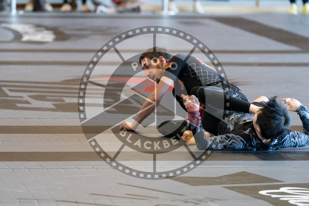 20250329PBB3968 | Fighters compete during the International Luta Livre (ILLCS) Germany IX Spring 2025 Competition spring on March 29, 2025 in Hannover, Germany.© Chiara Dazi