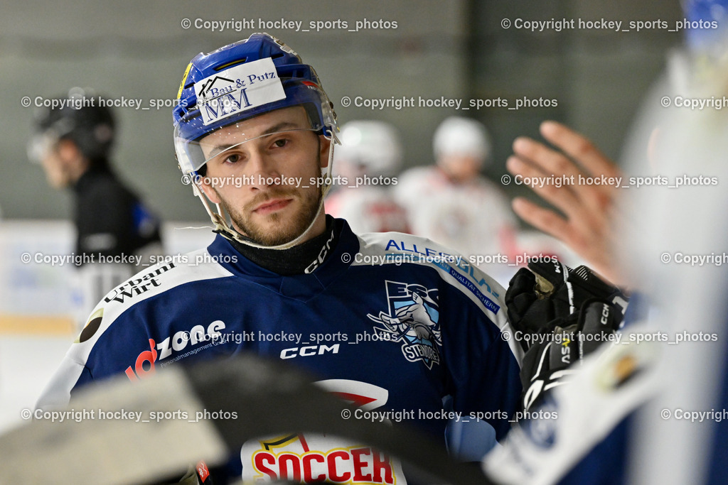 ESV FERLACH vs. ESC SOCCERZONE STEINDORF | #77 Wuntschek Manuel ESC Steindorf, ESV FERLACH vs. ESC SOCCERZONE STEINDORF, ESV FERLACH vs. ESC SOCCERZONE STEINDORF am 22.11.2024 in Ferlach (Eishalle Ferlach ), Austria, (Photo by Bernd Stefan)