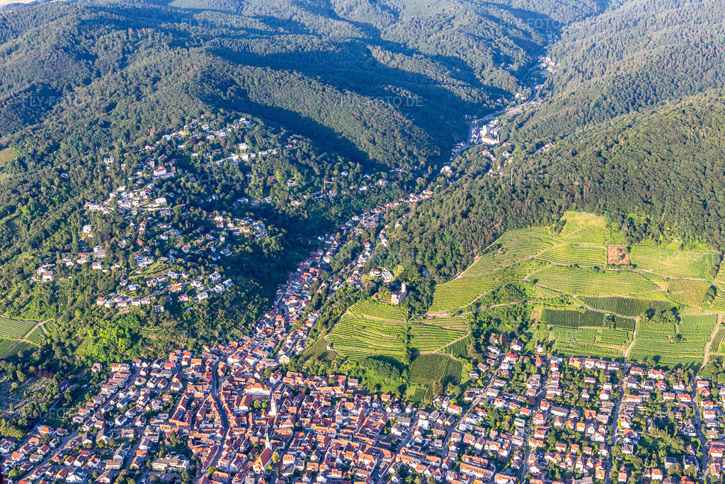 Luftbild: Talstr in Schriesheim im Bundesland Baden-Württemberg in Deutschland. Foto: IMG_142615.jpg vom 18.07.2024 durch Werner Riehm/FLY-FOTO.de