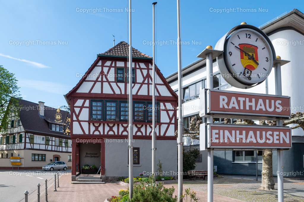 DSC_6883 | Einhausen, Ortsmitte, Schmuckbild, altes Rathaus, Fachwerk, ,, Bild: Thomas Neu