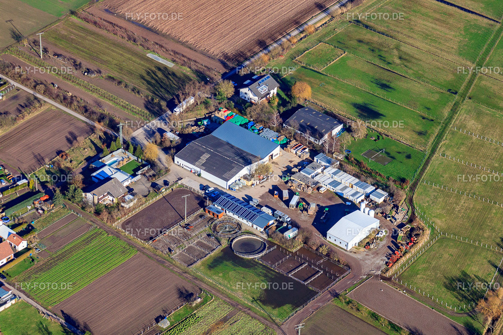 SCHICKe Markthalle http://schickes-laedel.de/ | Luftbild: SCHICKe Markthalle http://schickes-laedel.de/ in Zeiskam im Bundesland Rheinland-Pfalz in Deutschland. Foto: IMG_37000.jpg vom 16.01.2011 durch Werner Riehm/FLY-FOTO.de - Realisiert mit Pictrs.com