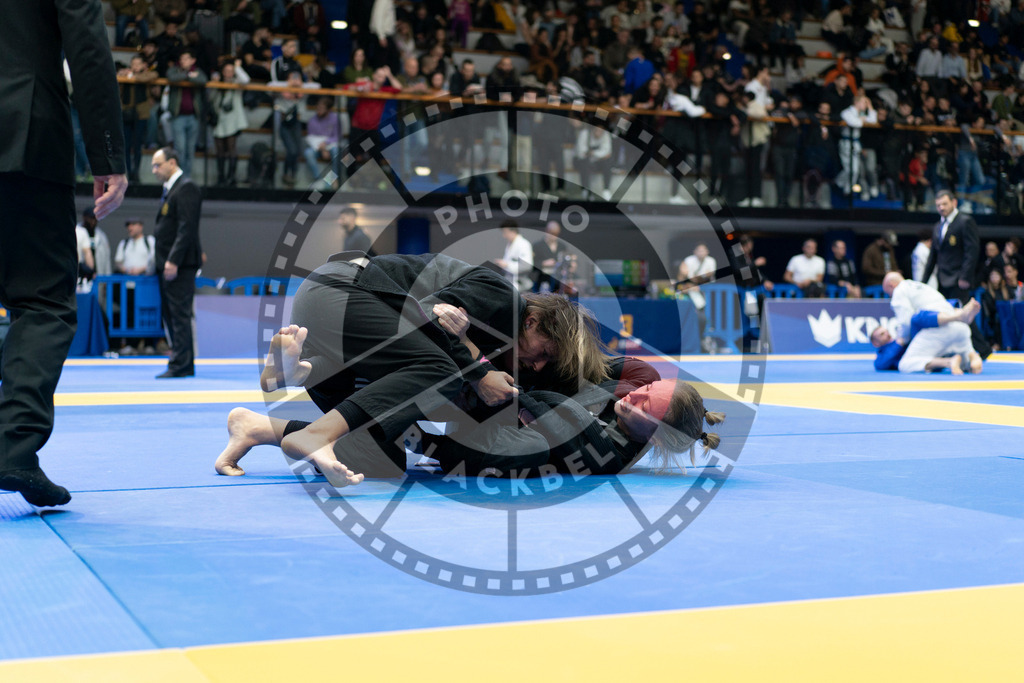 20240119PBB2679 | Fighters compete during the IBJJF European Championship in Paris, France, on January 19, 2024.